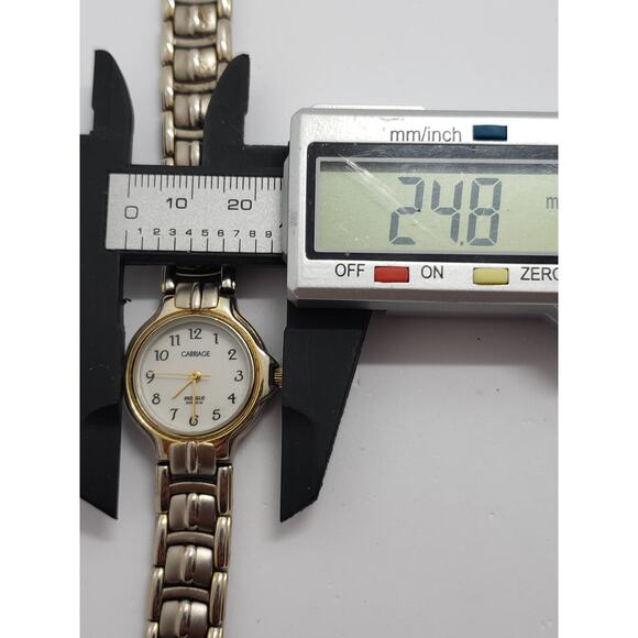 Women's Carriage by Timex watch. Indiglo. Water resistant, 30M - Picture 7 of 8